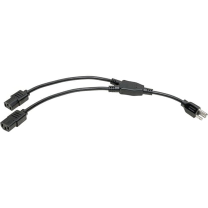 Tripp Lite by Eaton P004-18N-2C13 Splitter Cord - For Computer
