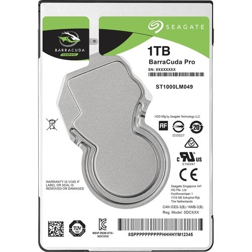 1TB SATA BARRACUDA 7200RPM 128MB 2.5IN