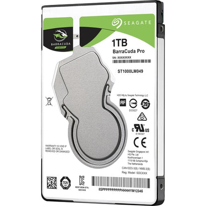 1TB SATA BARRACUDA 7200RPM 128MB 2.5IN