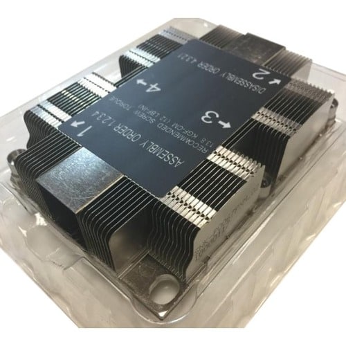 1U PASS HI PERF FRONT CPU HS 18W MM MID AIR CH NARROW