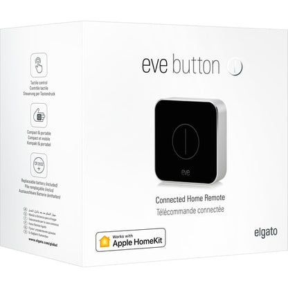 Eve Button Connected Home Remote - Button Switch - Light Control