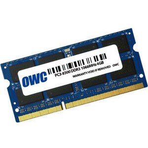 4.0GB OWC PC-8500 DDR3 1066MHZ 204-PIN SO-DIMM MEMORY MODULE