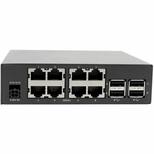 Tripp Lite by Eaton B093-008-2E4U-M Device Server - Twisted Pair - 4 x Network (RJ-45)