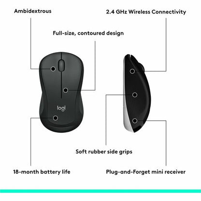 Ensemble clavier et souris sans fil avancé Logitech MK540 pour Windows,