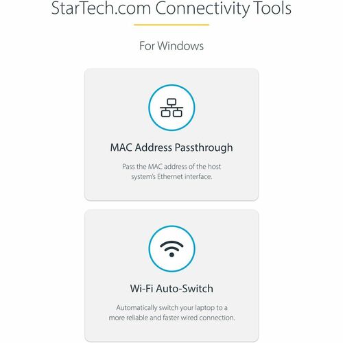 StarTech.com Dual Monitor USB C Docking Station w/