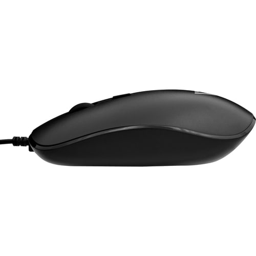 Ratón óptico USB para ordenador portátil, notebook, 1.8 m, con cable, 1600 dpi