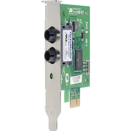 Carte d'adaptation fibre optique PCI-EXPRESS TAA GIG avec connecteur WOL ST