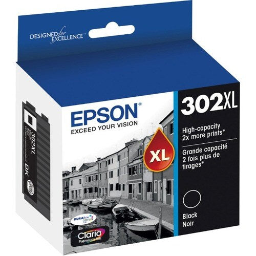 Cartouche d'encre jet d'encre haute capacité d'origine Epson Claria Premium 302XL