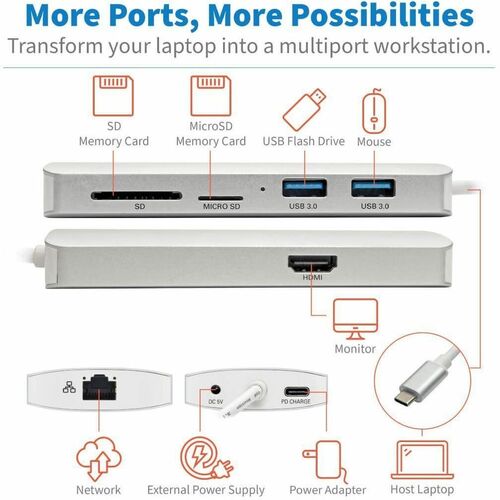 Station d'accueil Tripp Lite par Eaton U442-DOCK11-S