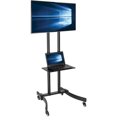 Tripp Lite series Mobile Flat-Panel Floor Stand - 37" to 70" TVs and M