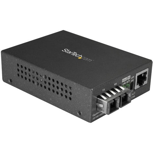 Convertidor de medios Ethernet de fibra SC multimodo StarTech.com - 1000BASE