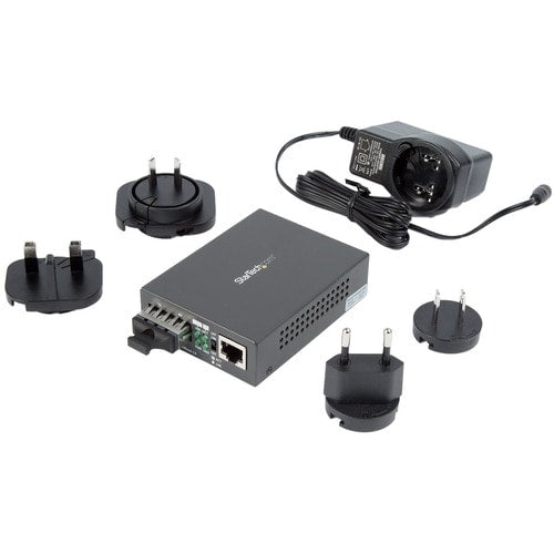 Convertidor de medios Ethernet de fibra SC multimodo StarTech.com - 1000BASE