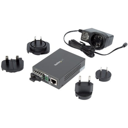 Convertidor de medios Ethernet de fibra SC multimodo StarTech.com - 1000BASE