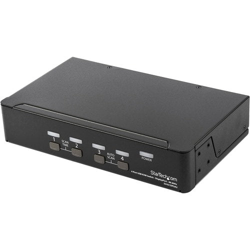 COMMUTATEUR KVM 4 PORTS DISPLAYPORT 4K 60 Hz