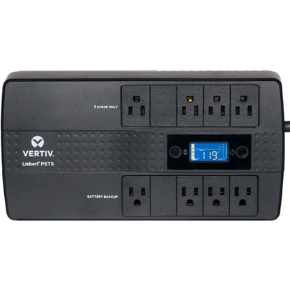 Vertiv Liebert PST5 660VA Battery Backup & Surge Protection - 8-Outlet