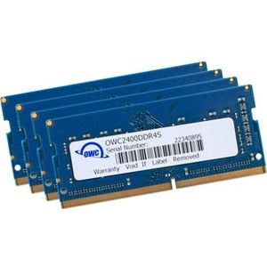 32.0GB (4 X 8GB) OWC PC4-19200 DDR4 2400MHZ 260-PIN CL17 SO-DIMM