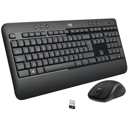 Ensemble clavier et souris sans fil avancé Logitech MK540 pour Windows
