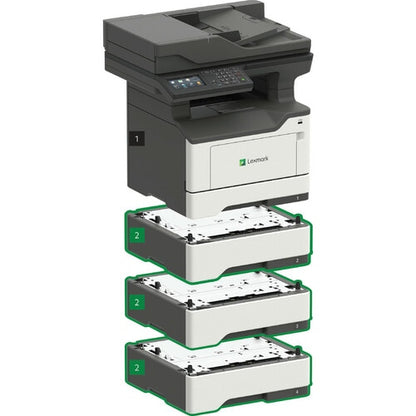 Imprimante laser monochrome multifonction MX522adhe - Copieur/Fa