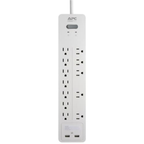 Parasurtenseur APC by Schneider Electric SurgeArrest pour la maison et le bureau, 12 prises