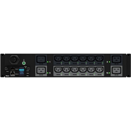 Unité de distribution d'alimentation intelligente horizontale Panduit P16E19M - Monit
