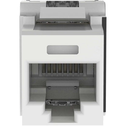 Module de prise jack Panduit UTP RJ45 Cat 6A Keystone Punchdown, WH - MOQ (commande minimum)