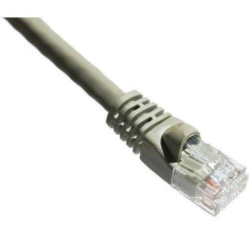 Câble de raccordement blindé Axiom CAT6 550 MHz S/FTP 100 pieds avec gaine moulée (gris)