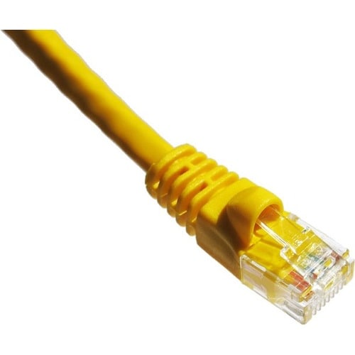 Axiom Memory Axiom 10FT CAT6 550mhz S/FTP Shielded Patch Cable Molded Boot (Yellow)
