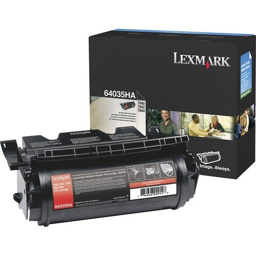 Lexmark Original Toner Cartridge - Laser - 21000 Pages - Bla