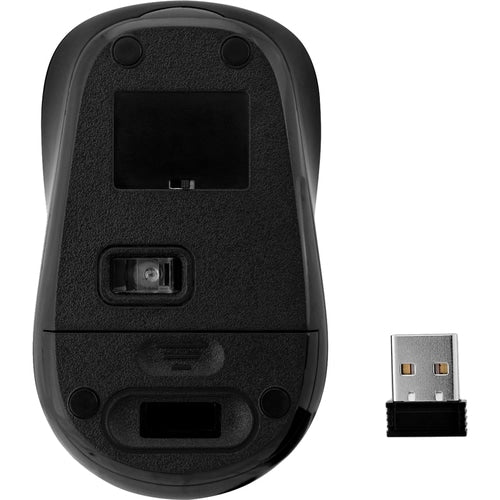 WRLS OPTICAL 4BUTTON MOUSE 2.4GHZ MOBILE 1600DPI W/ BATT