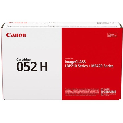 Canon 052H Original High Yield Laser Toner Cartridge - Singl