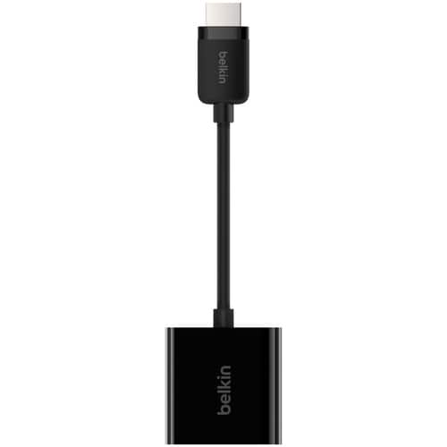 Convertidor adaptador de vídeo HDMI a VGA de Belkin con audio