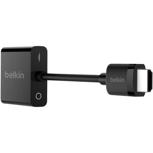 Convertidor adaptador de vídeo HDMI a VGA de Belkin con audio