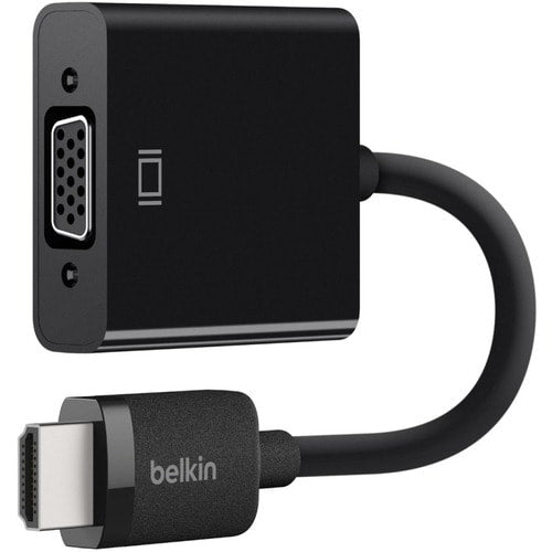 Convertidor adaptador de vídeo HDMI a VGA de Belkin con audio