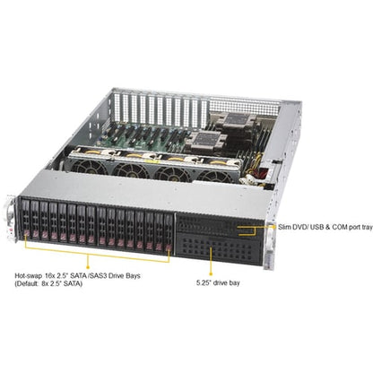 Supermicro SuperServer 2029P-TXRT Server Barebone System - 2U Rack-mou