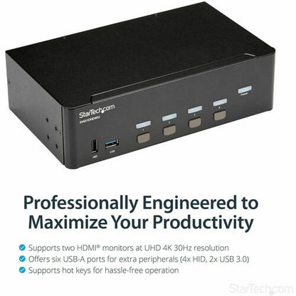 HDMI KVM 4K30 DOUBLE ÉCRAN HDMI KVM 4K30 DOUBLE ÉCRAN