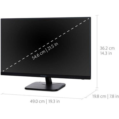 Moniteur LED Full HD ViewSonic Value VA2256-mhd 22 pouces - 16:9