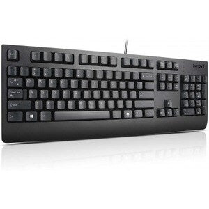 Clavier USB Lenovo noir français 189 - Connectivité par câble - Interface USB