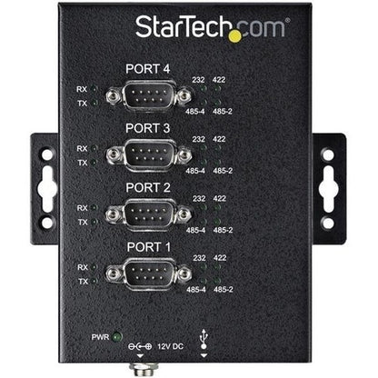 ADAPTADOR INDUSTRIAL USB A SERIE RS232/422/485 DE 4 PUERTOS