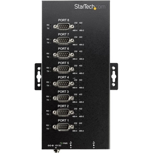 Adaptateur hub série 8 ports USB vers RS232/RS485/RS422 StarTech.com - Indu