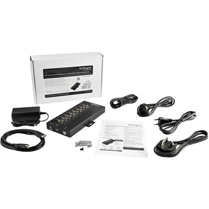 Adaptateur hub série 8 ports USB vers RS232/RS485/RS422 StarTech.com - Indu