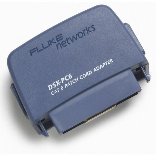 SINGLE DSX CAT 6 ADAP W/ SHIELDED CAT 6 PATCH CORD JACKS