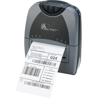 Impresora de transferencia térmica Zebra P4T - Monocromo - Portátil - Impresión de etiquetas - USB -