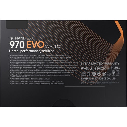 SSD interno M.2 970 EVO de 2 TB