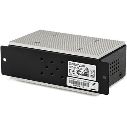 StarTech.com 7 Port USB 2.0 Hub - Metal Industrial USB Hub (USB-A to 7 USB