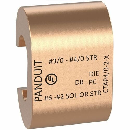 Panduit StructuredGround CTAP4/0 - Quantité minimale de commande (MOQ)1