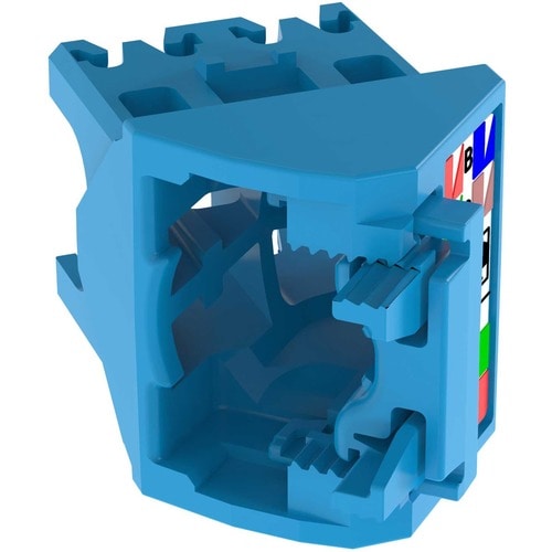 Capuchon de fil coudé à 45° Panduit PanNet pour prise UTP TG Cat 6A
