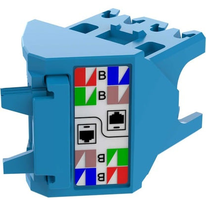 Capuchon de fil coudé à 45° Panduit PanNet pour prise UTP TG Cat 6A
