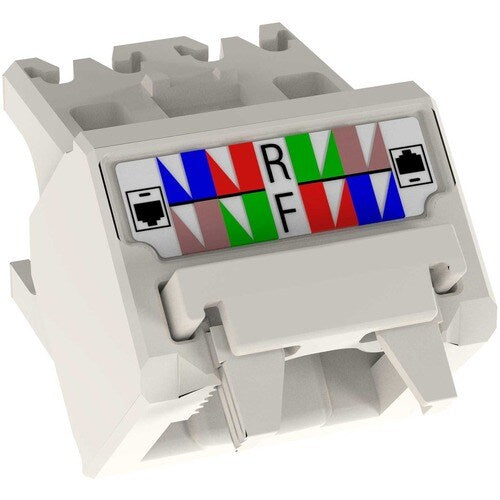 Capuchon de fil coudé à 45° Panduit PanNet pour prise UTP TG Cat 6