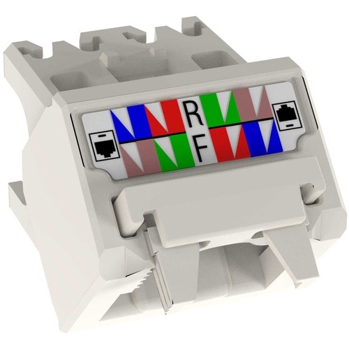 Tapa de cable en ángulo de 45° Panduit PanNet para conector UTP TG Cat 6A