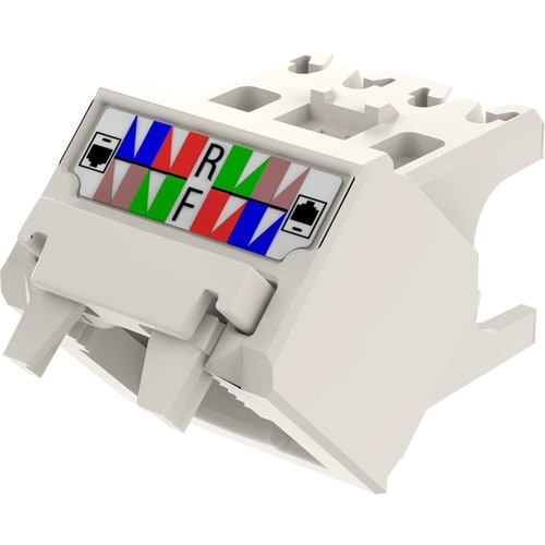 Tapa de cable en ángulo de 45° Panduit PanNet para conector UTP TG Cat 6A
